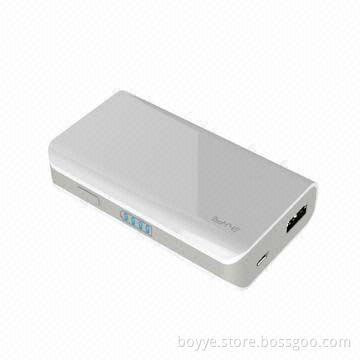 Tiny design power bank with high capacity of 5,200mAh